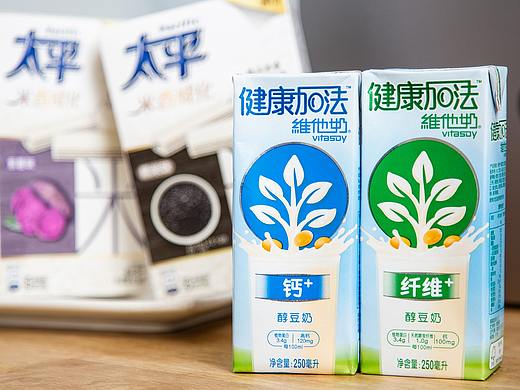 美食摄影 | 维他奶 x 太平威化饼干