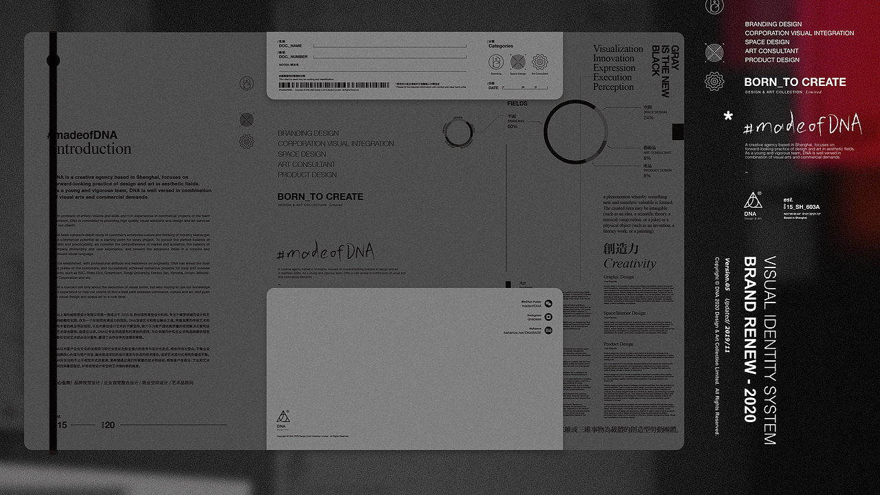 #madeofDNA VIS Renew 2020（图ZMTk4MjUzNTM2） - 品牌 - 站酷设计师bloodydale原创素材 - 站酷ZCOOL