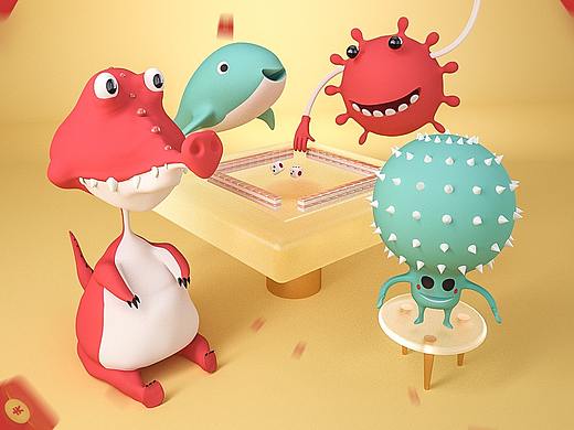 C4D建模渲染合集