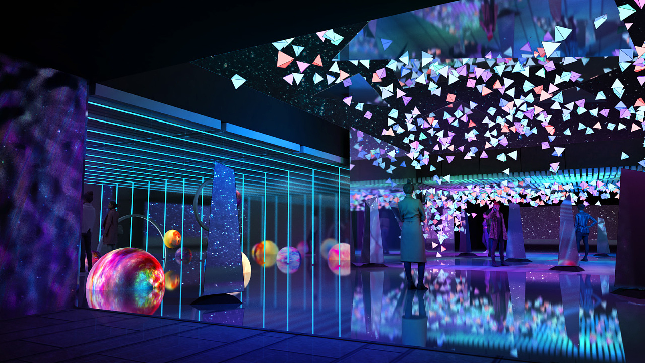 商业街灯光美陈