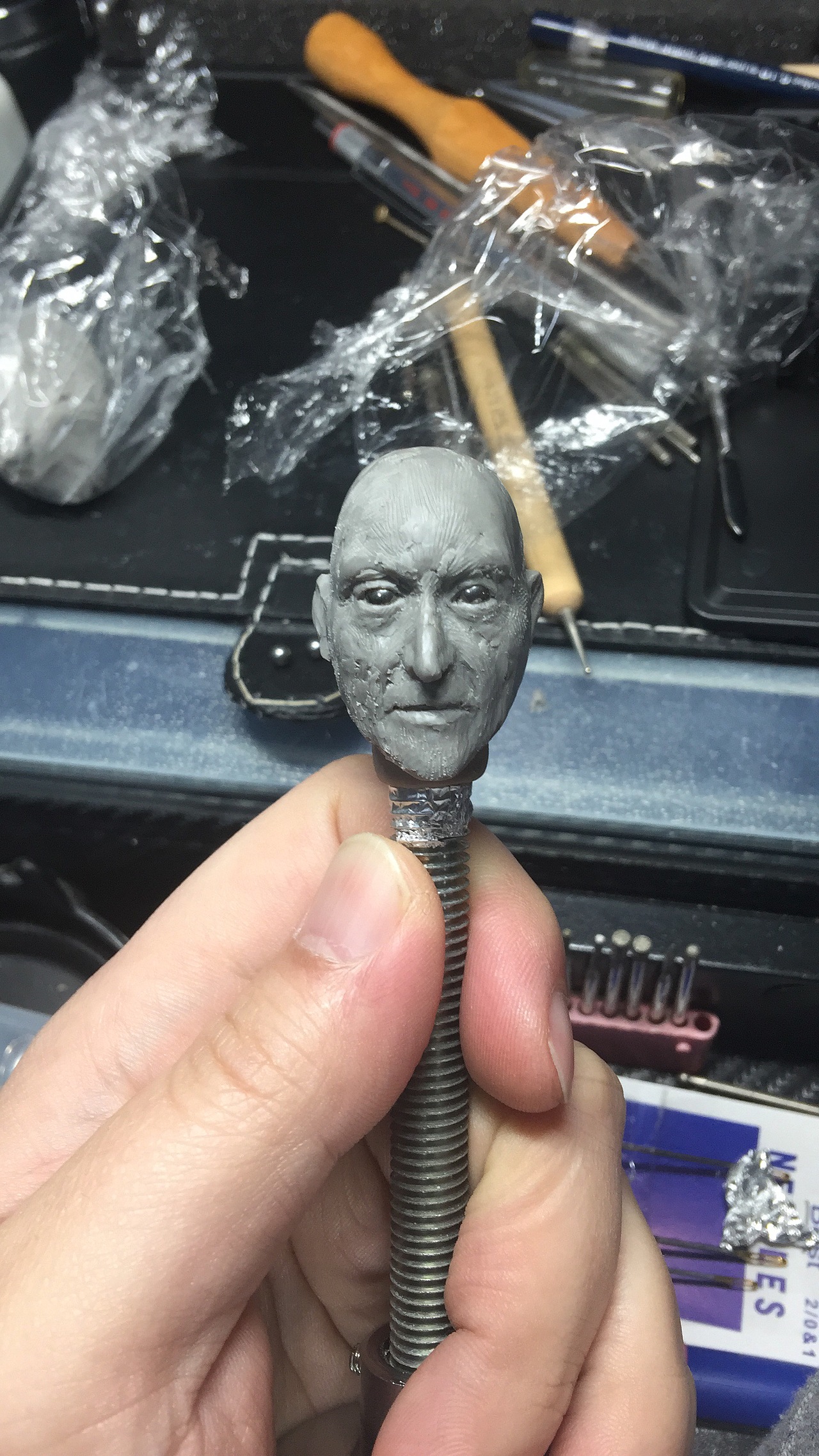 老獅子制作過(guò)程分享（圖ZMTM1OTEwNTAw） - 手辦/模玩 - 站酷設(shè)計(jì)師陰陽(yáng)_WF原創(chuàng)素材 - 站酷ZCOOL