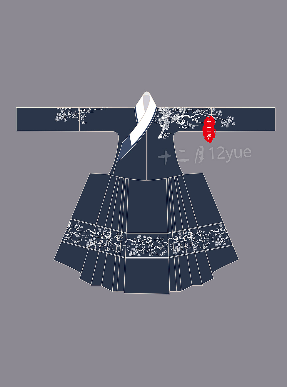 汉服设计/木梨枝