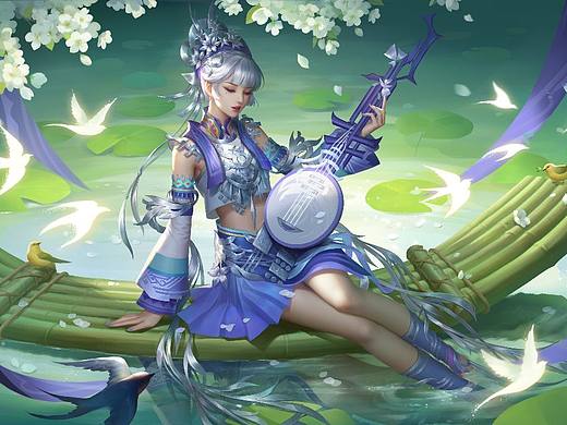 杨玉环银翎春语