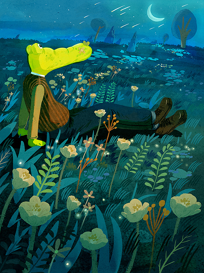 鳄鱼先生（图ZMTQ4ODc4MzU2） - 商业插画 - 站酷设计师Mr__z_原创素材 - 站酷ZCOOL