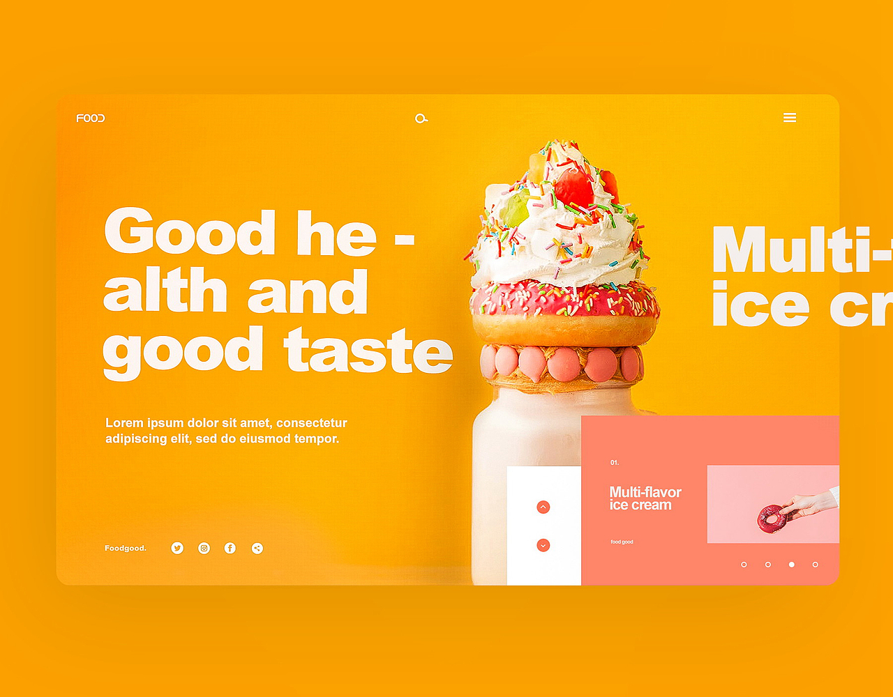 现代H5动效网站首页概念稿（图ZMTgwMjk4MTYw） - 企业官网 - 站酷设计师冻小点原创素材 - 站酷ZCOOL