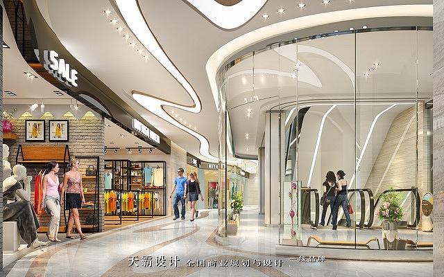 乌鲁木齐商贸城设计可参考的效果图