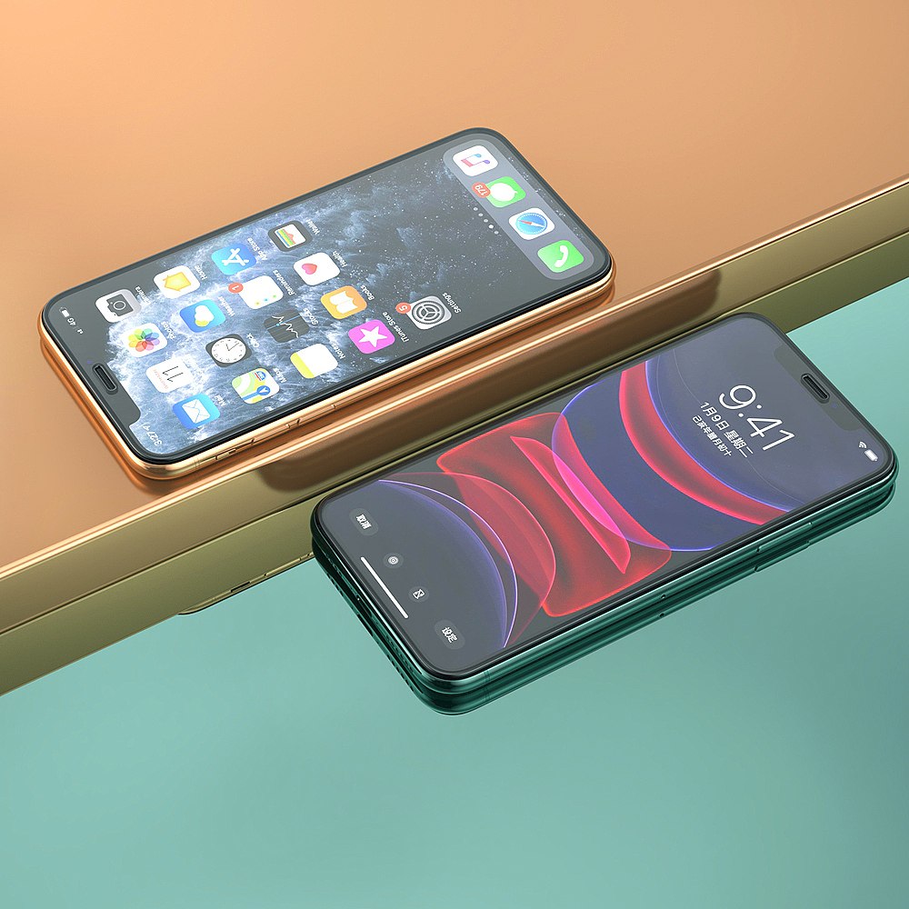 iPhone 11pro Max 手机渲染