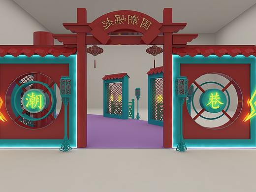 美陈设计制作，商业美陈，美陈创意设计