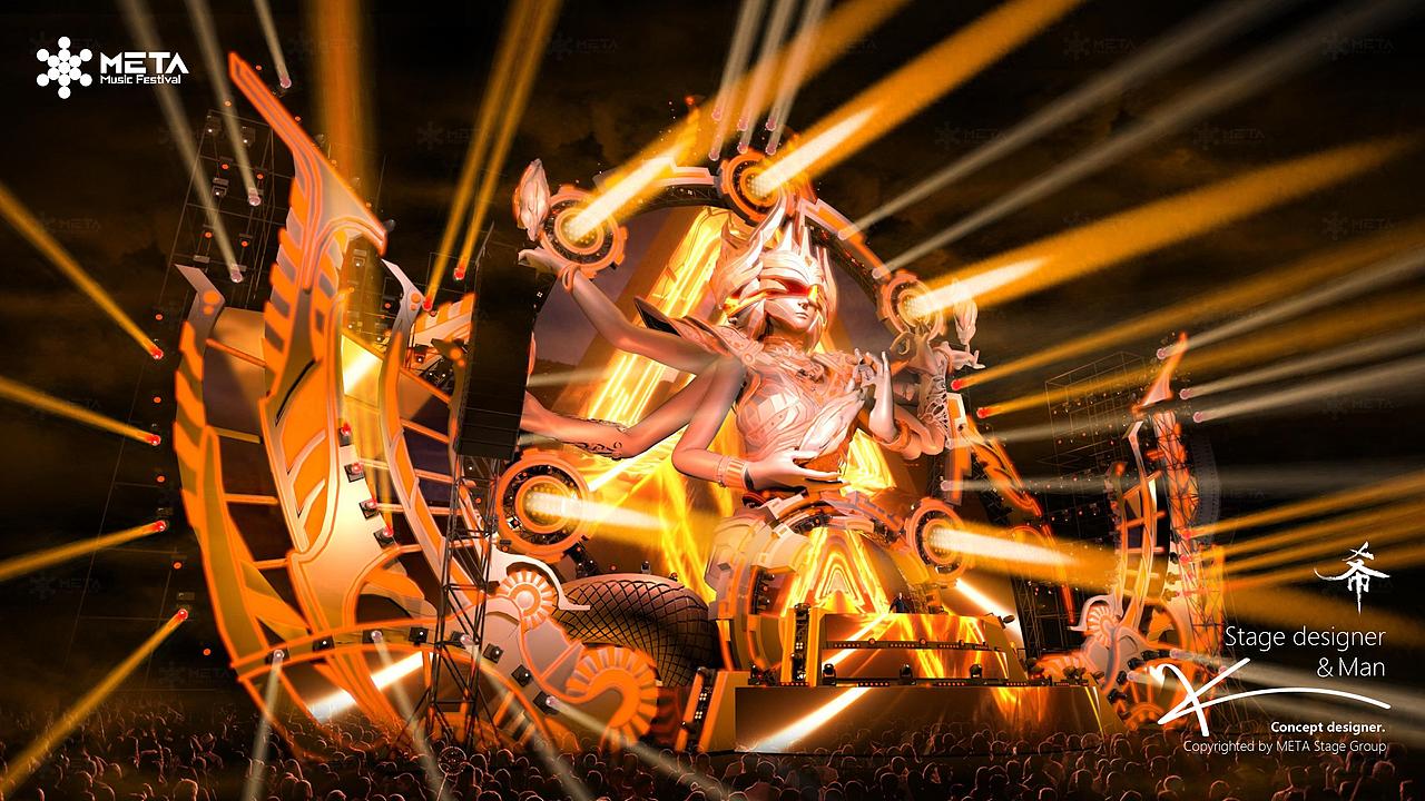 META WINTER舞美设计