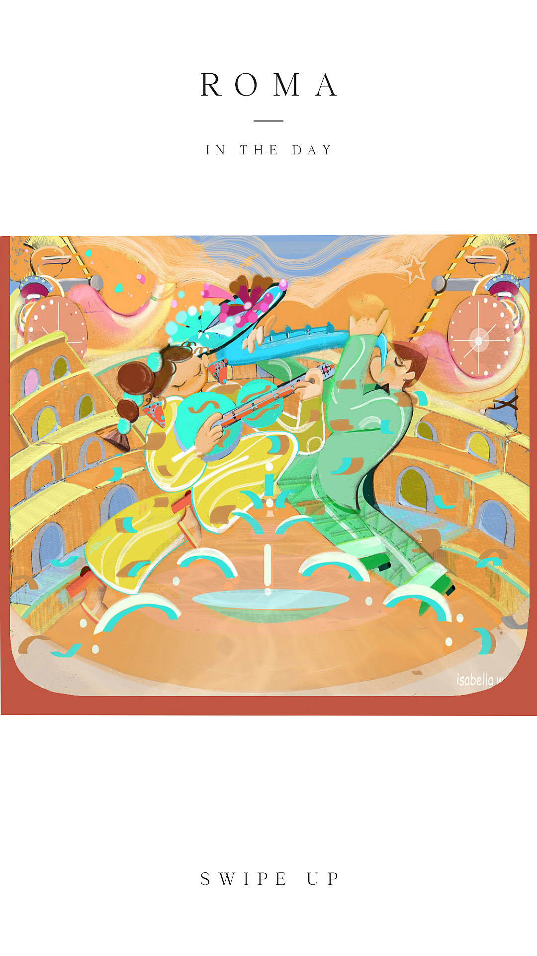 插画师Isabella成长的一年