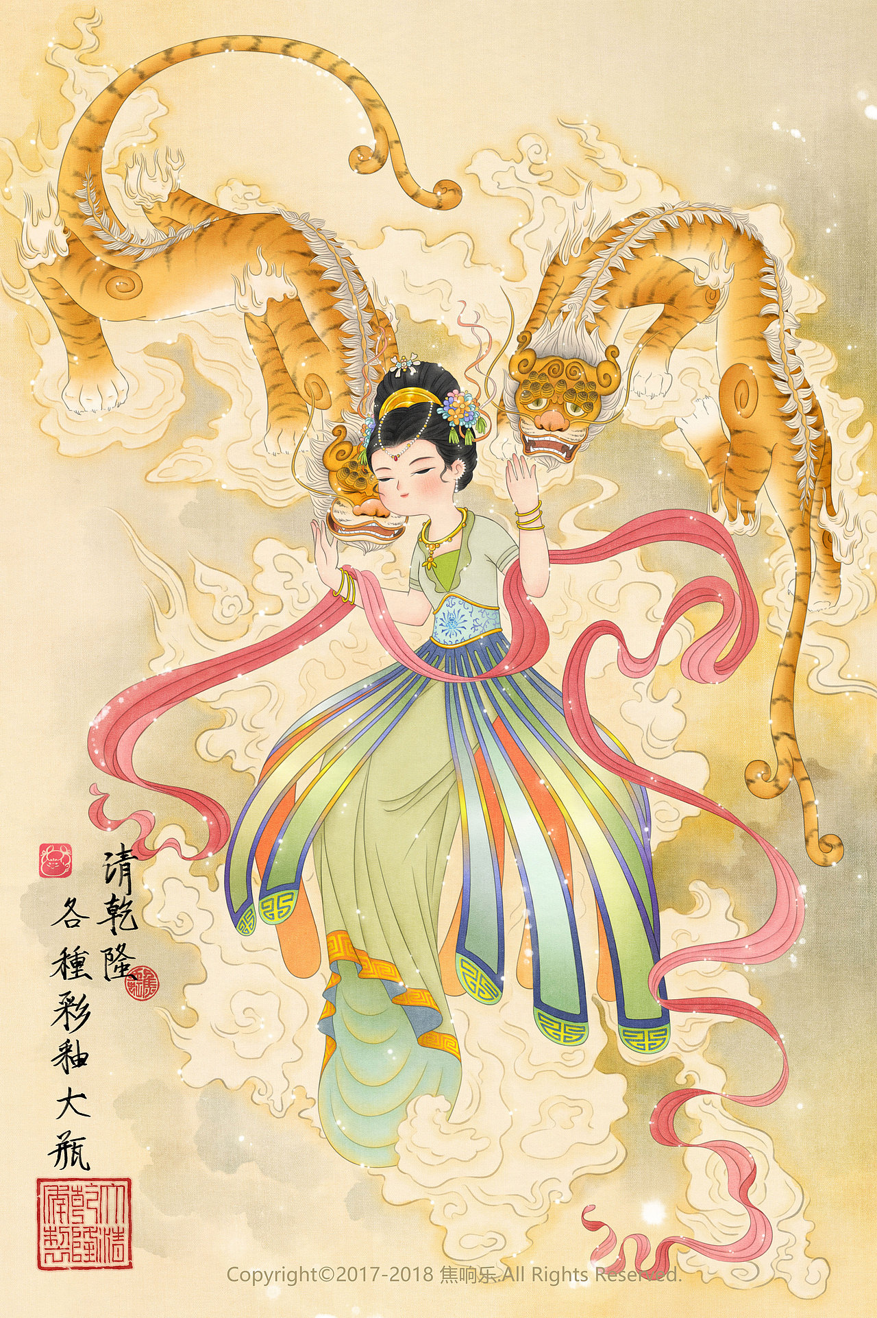 瓷母大瓶拟人
