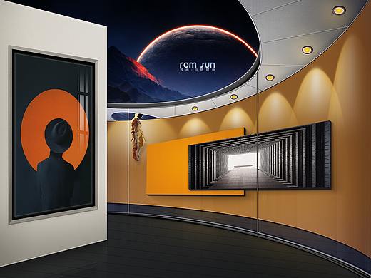 罗尚店铺首页练习海报