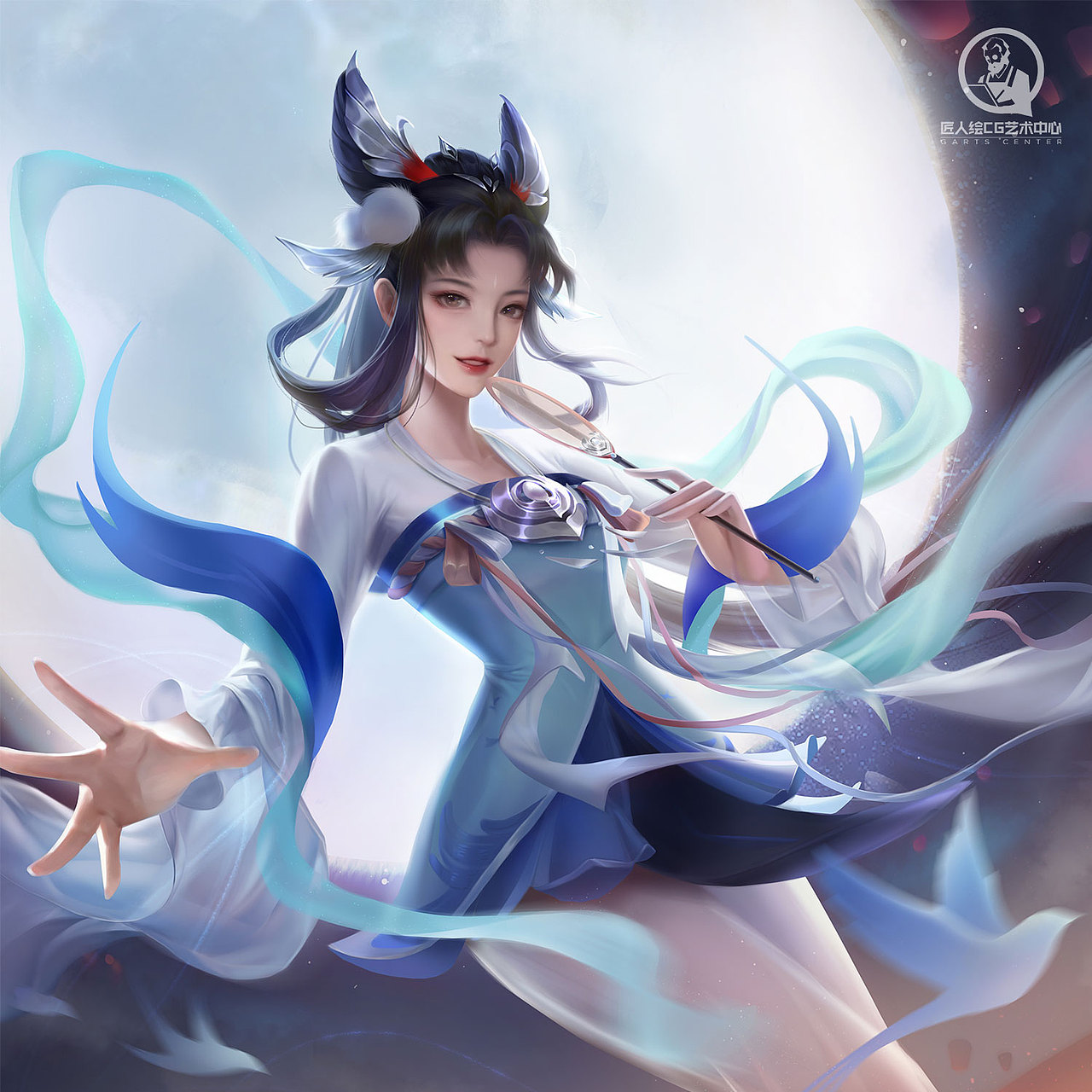 王者荣耀中嫦娥的如梦令皮肤