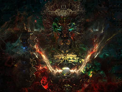 分形宇宙系列——托塔天王、观音1-2