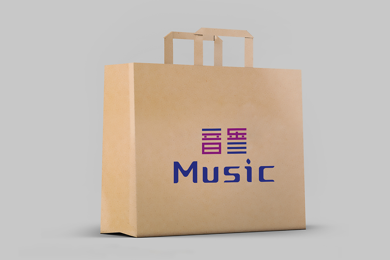 LOGO 古现代乐器专业普及教育培训 乐队合唱演奏logo