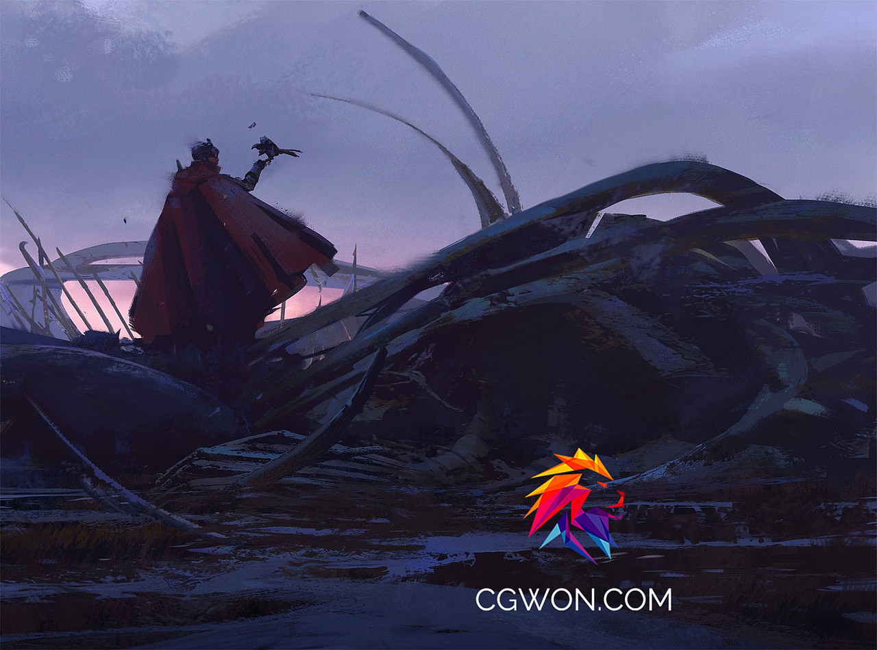 国外超帅原画场景