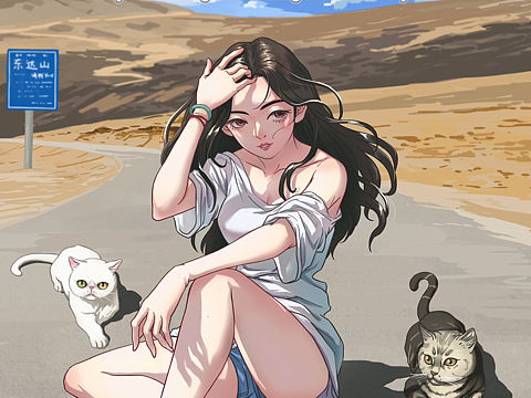 老婆快乐万岁，我们的咪长命百岁