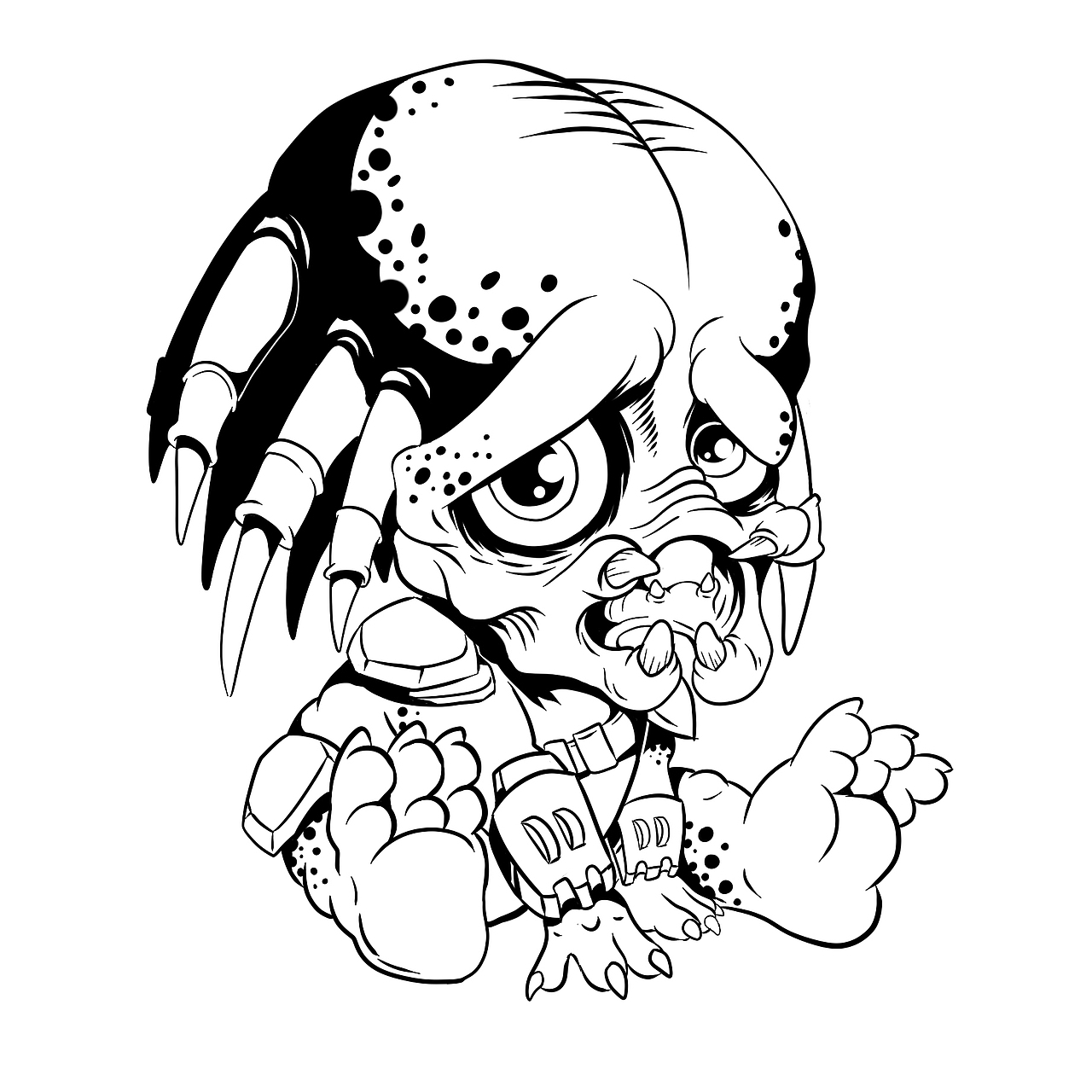 反派q版系列之二铁血战士