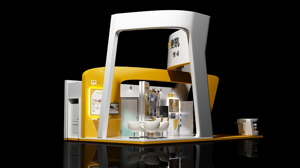 展厅设计（图ZNzE0NTkyNzY=） - 展陈设计 - 站酷设计师DONTALKJA原创素材 - 站酷ZCOOL