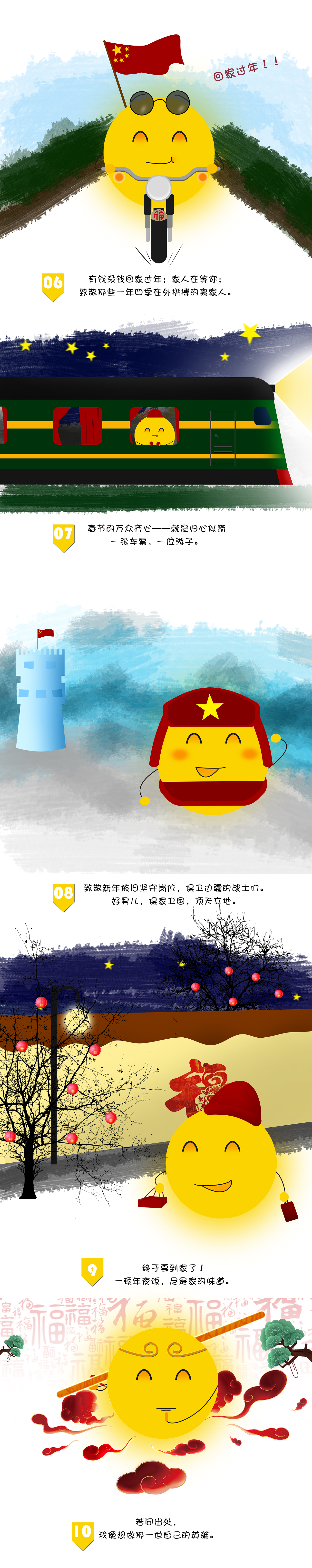 小太阳の日常生活（第三期 新年特别篇）（图ZMTA0NzI5NzE2） - 创作习作 - 站酷设计师努力奋斗的小越原创素材 - 站酷ZCOOL