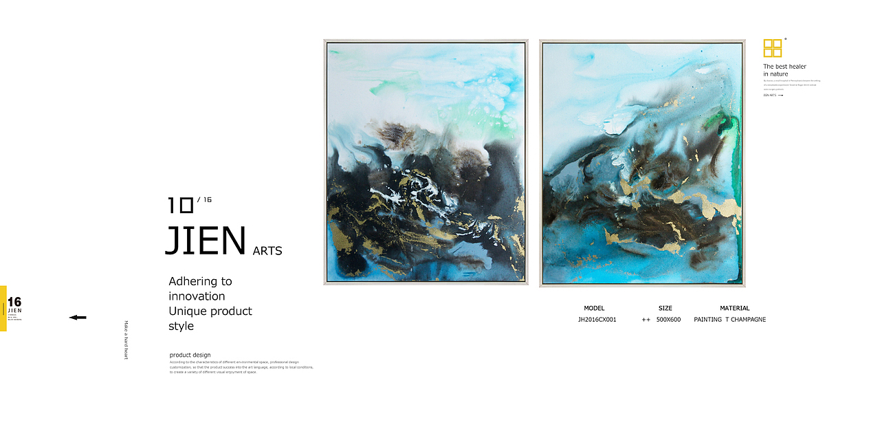 集恒工艺##民族风##抽象油画# #水墨禅宗##简欧##现代##美式田园##欧式古典#实物画；装饰画（图ZNzUwNTczNzI=） - 绘画 - 站酷设计师集恒工艺Fanny原创素材 - 站酷ZCOOL