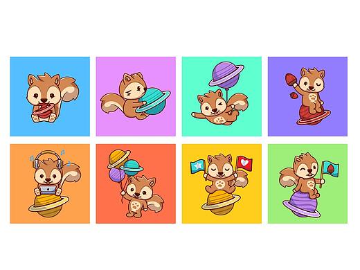 松鼠星球ip插图