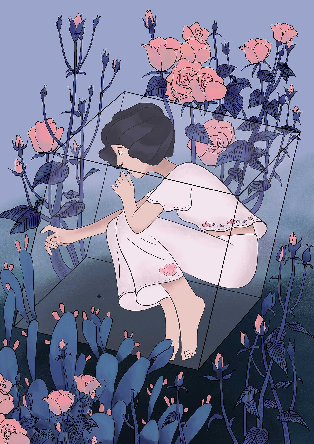 重生-绘画过程_大寐_画-站酷zcool