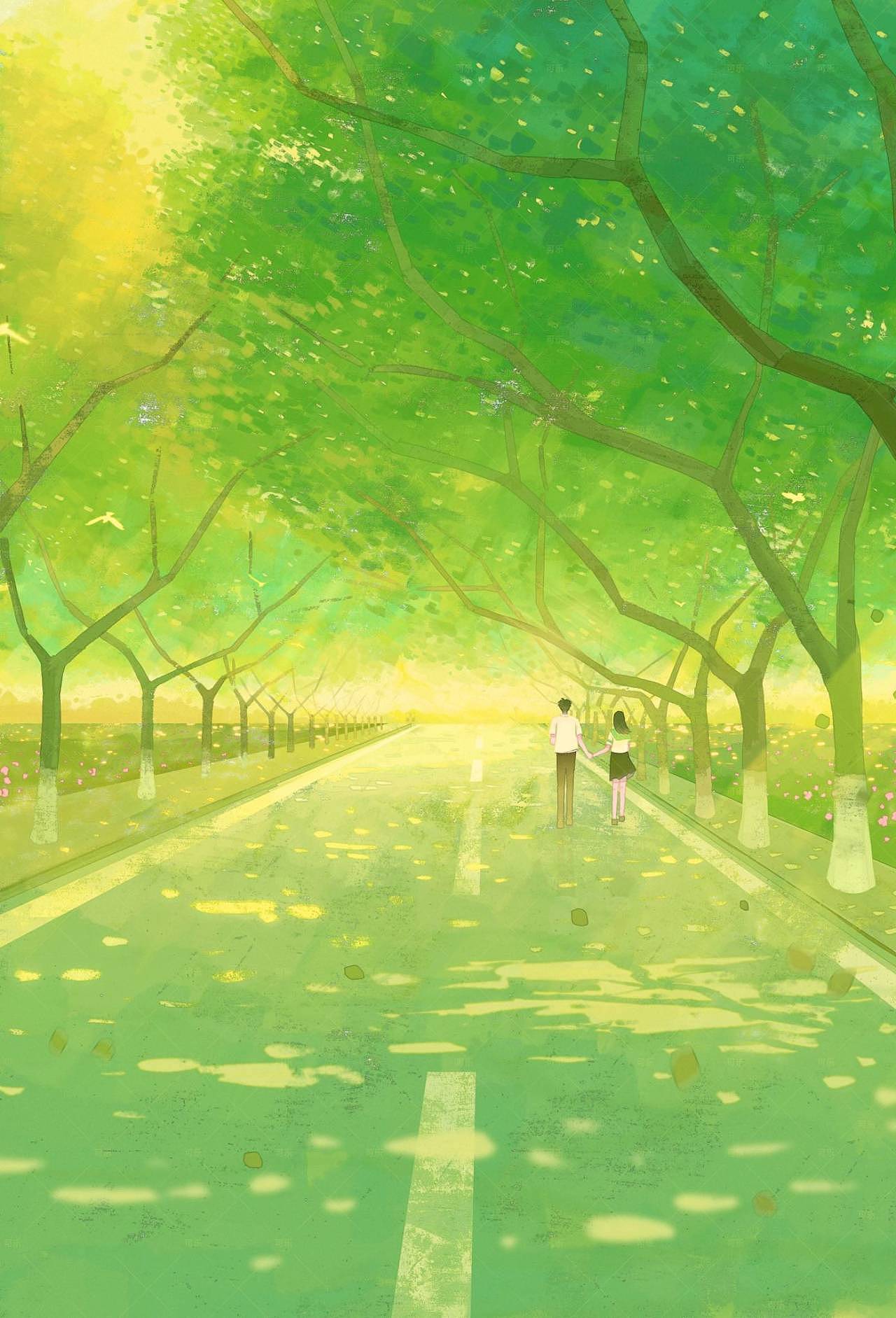 剩下的盛夏系列插画
