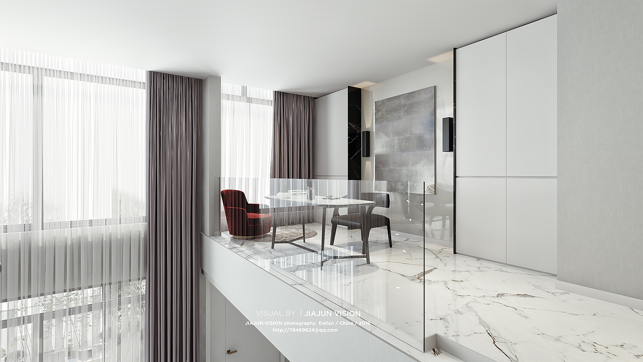 现代轻奢别墅效果图表现（图ZMTI5OTk4Mjcy） - 建筑/空间 - 站酷设计师蟹老板丶原创素材 - 站酷ZCOOL