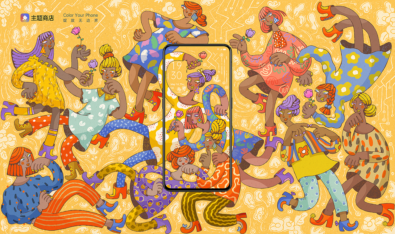 oppo手机壁纸比赛作品