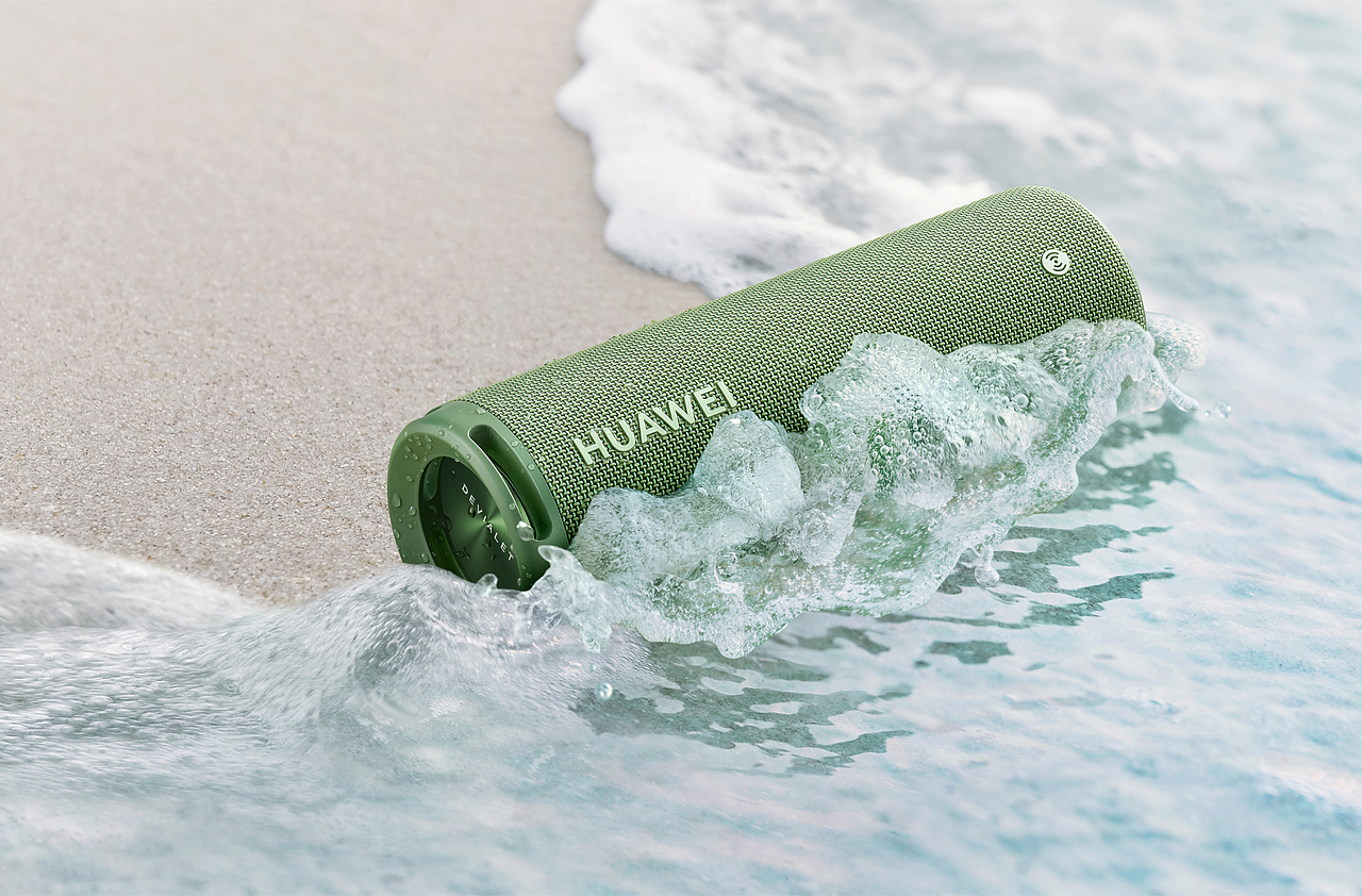 华为帝瓦雷音箱拍摄