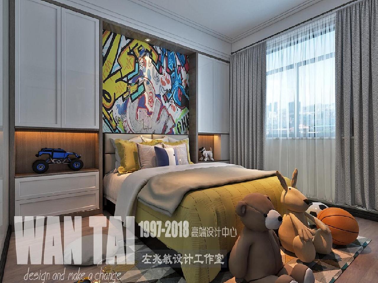 巨野别墅样板间|花冠庄园300平9#装修设计方案-左兆敏