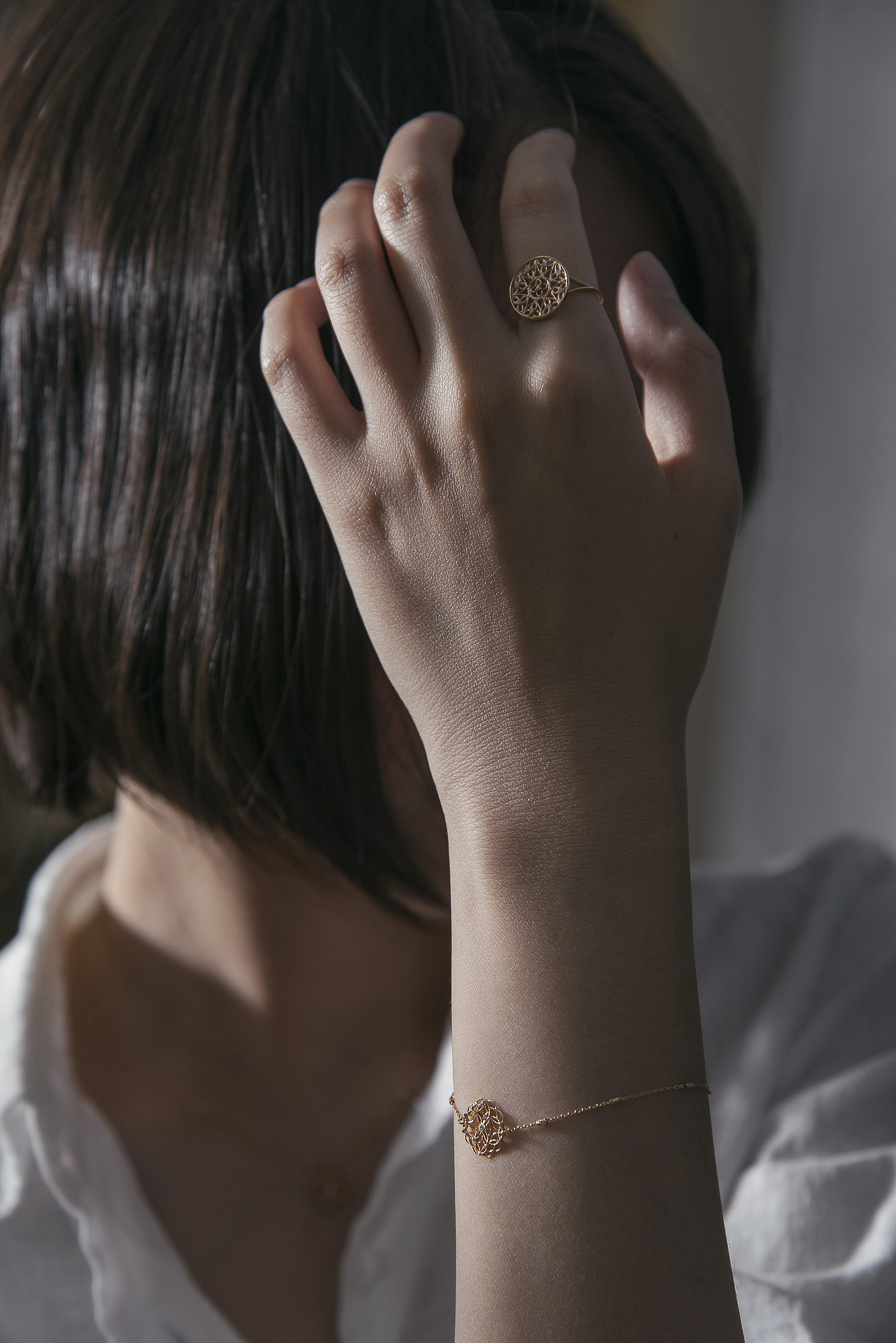 K金鏤空造型項鏈（圖ZMTYxNjE4MTk2） - 產(chǎn)品攝影 - 站酷設計師Dim750原創(chuàng)素材 - 站酷ZCOOL