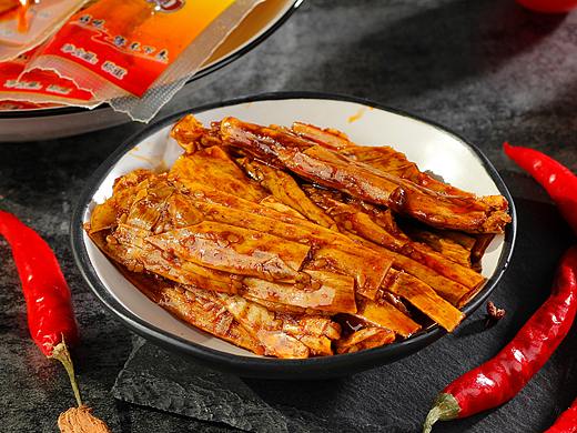 香辣牛板筋拍摄样片丨零食淘宝店约拍丨飞鸟电商陈默