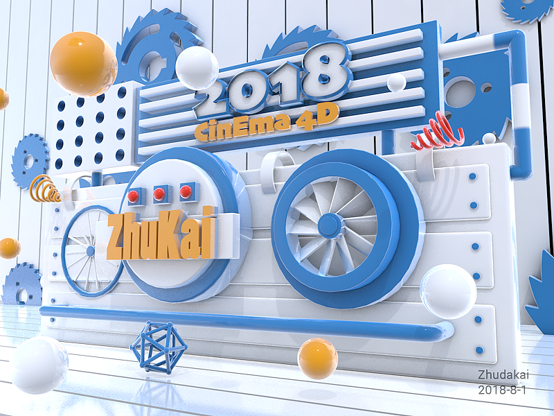 C4D练习（图ZMTIzNjU3NzQ4） - 场景 - 站酷设计师豌豆炮原创素材 - 站酷ZCOOL