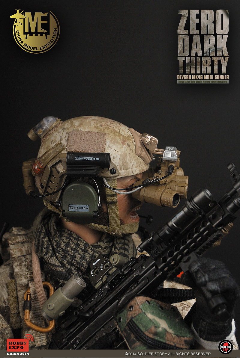 美军DEVGRU- MK46 MOD1机鎗手 -猎杀本拉登（图ZMTExMDE5MzA4） - 手办/模玩 - 站酷设计师SoldierStory原创素材 - 站酷ZCOOL