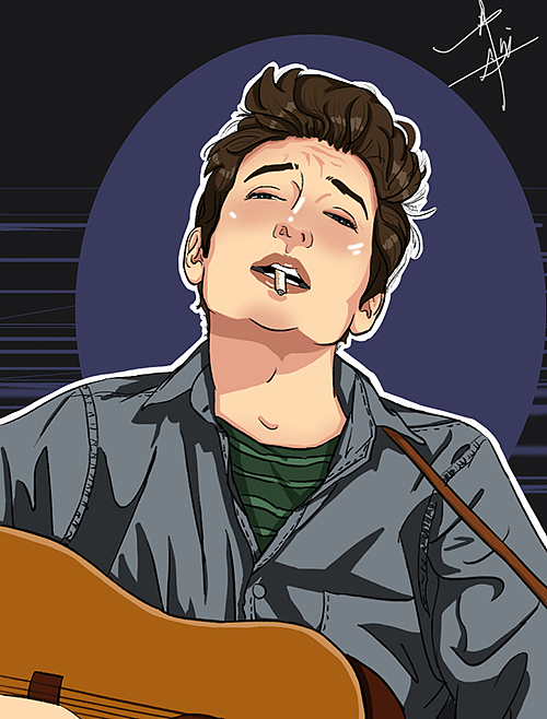 人物手绘（图ZMTQ3NTg2ODIw） - 单幅漫画 - 站酷设计师Caisongyi原创素材 - 站酷ZCOOL