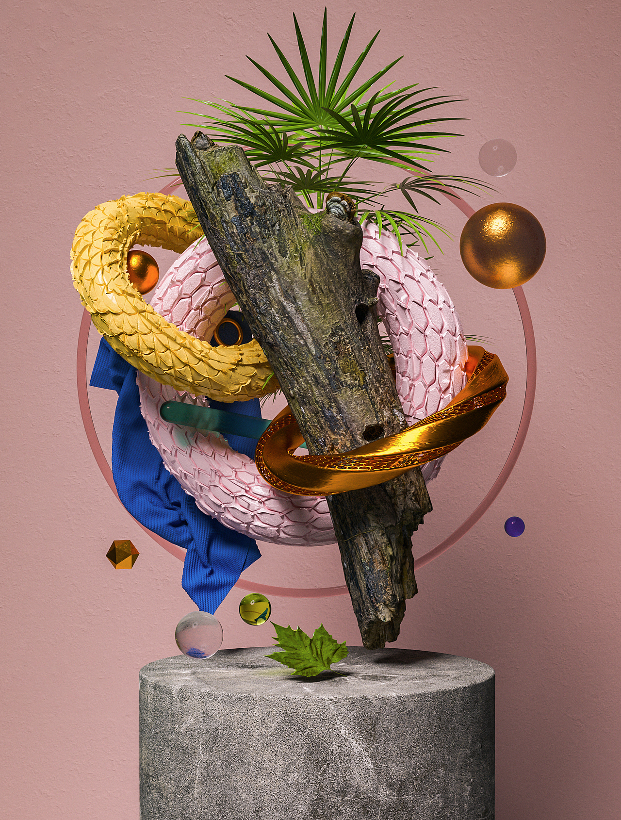 2019年C4D渲染作品合集