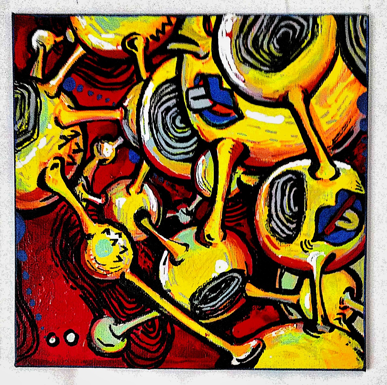 油画版创作【贰】|插画|新锐潮流插画|发酵乳酸军 - 原创作品 - 站酷