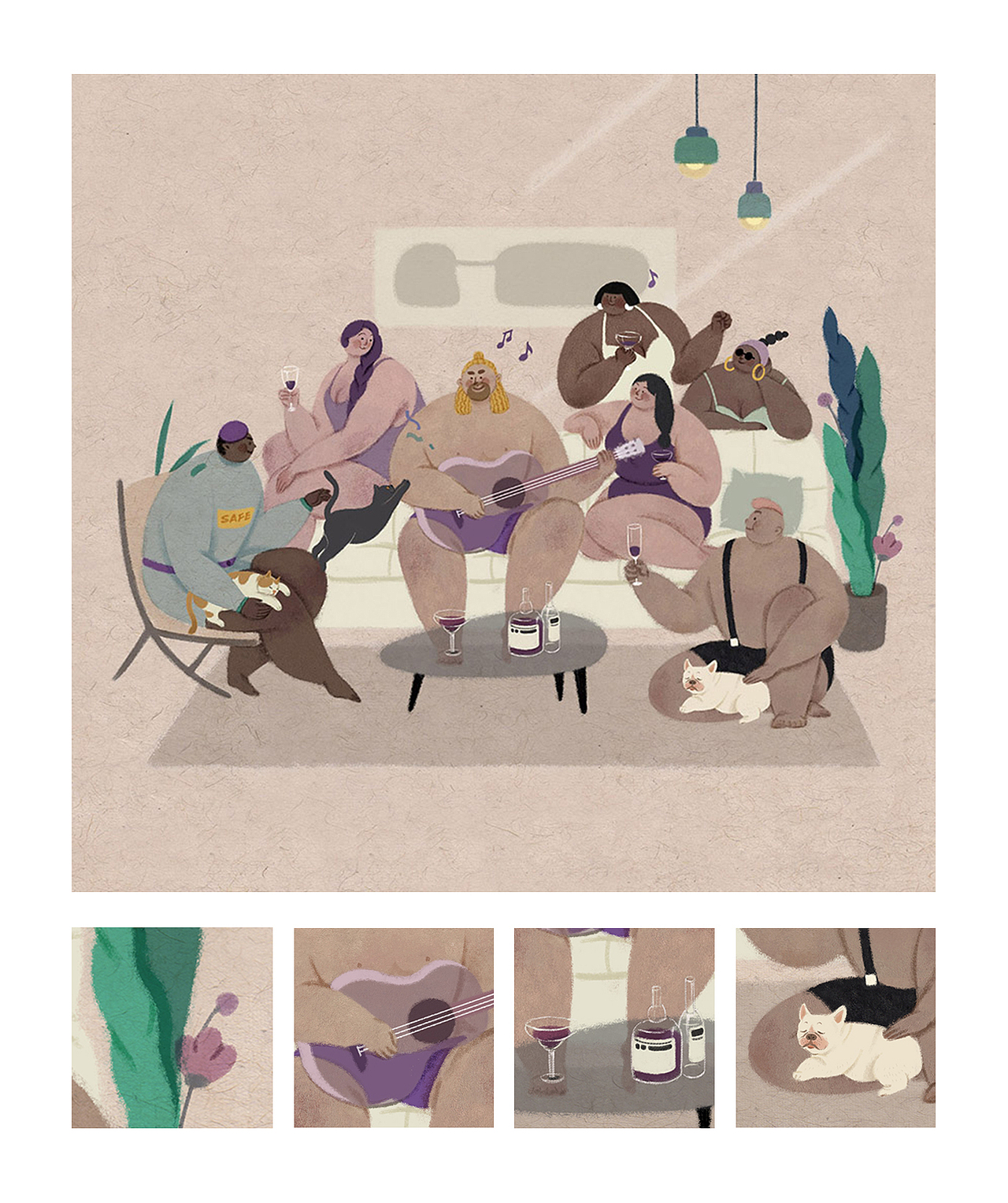 瑞典公寓Stey手册插图（图ZMTQ0ODYxNzc2） - 商业插画 - 站酷设计师LAOMO老墨原创素材 - 站酷ZCOOL