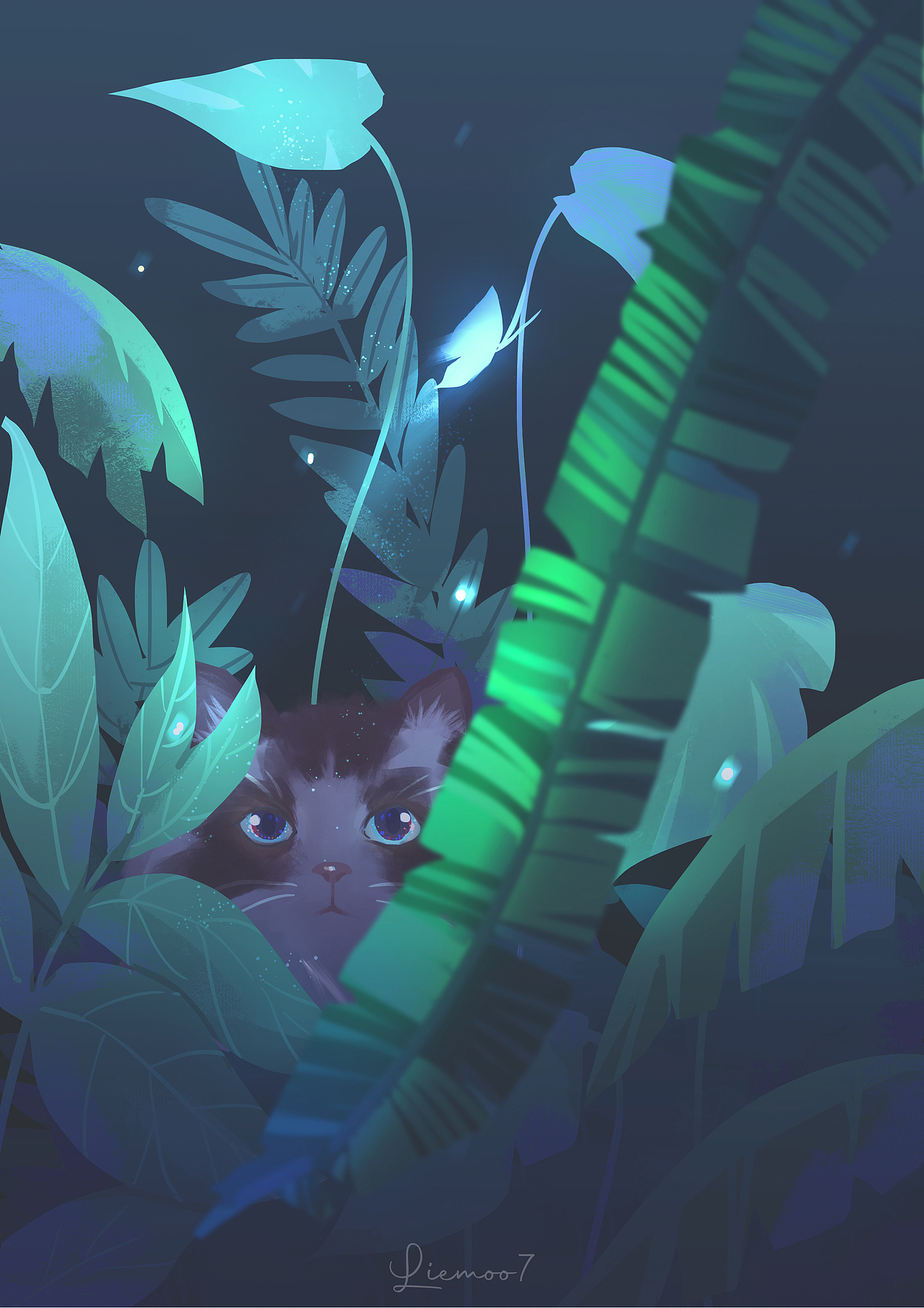 寻猫（图ZMjQxNDIyNTc2） - 创作习作 - 站酷设计师棽liem原创素材 - 站酷ZCOOL