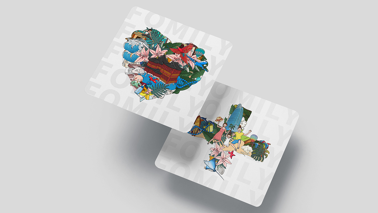 FOMILY星家主视觉设计（图ZMjk5NjEwOTQ0） - 商业插画 - 站酷设计师巴菽BS原创素材 - 站酷ZCOOL