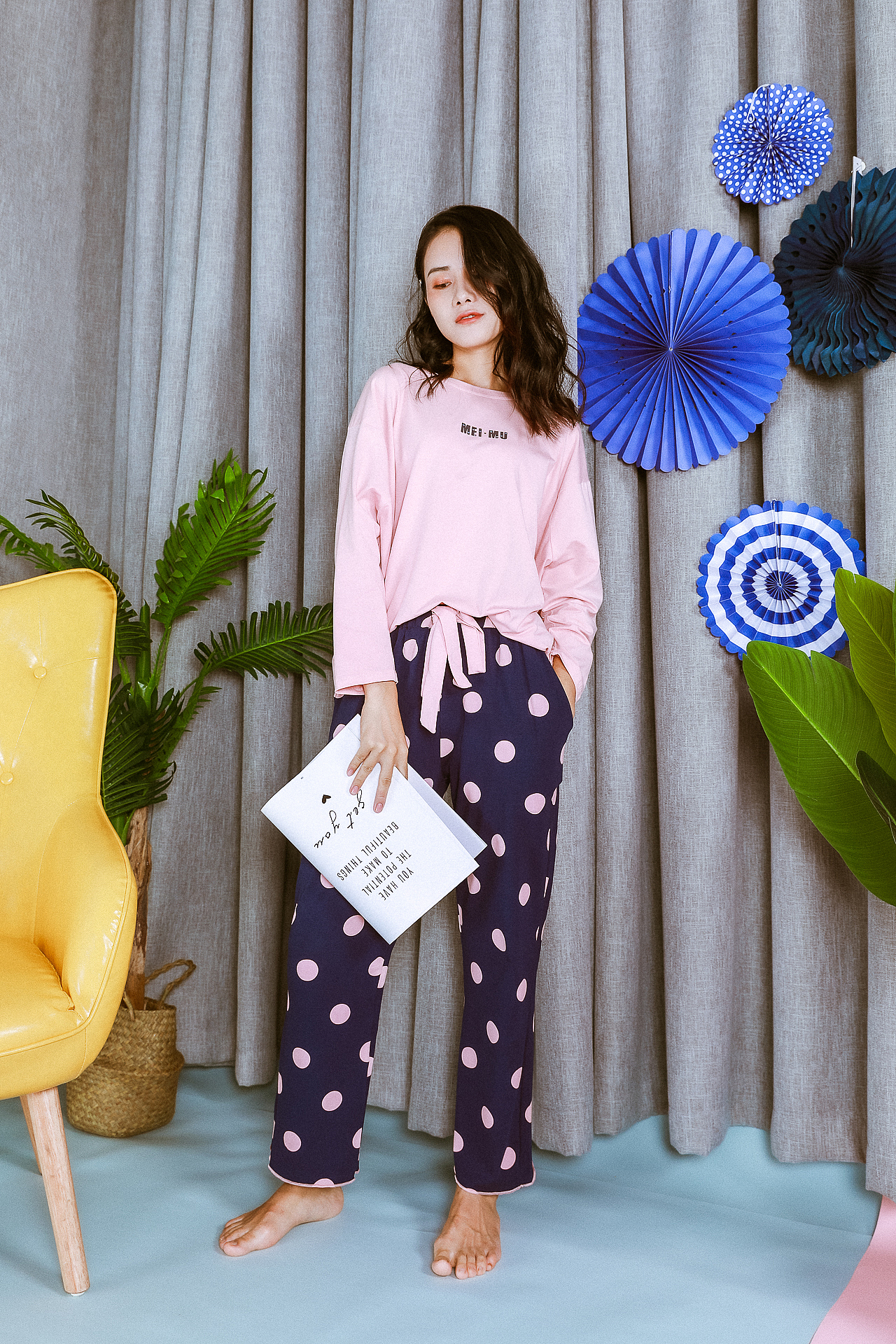 电商平台家居服图片展示