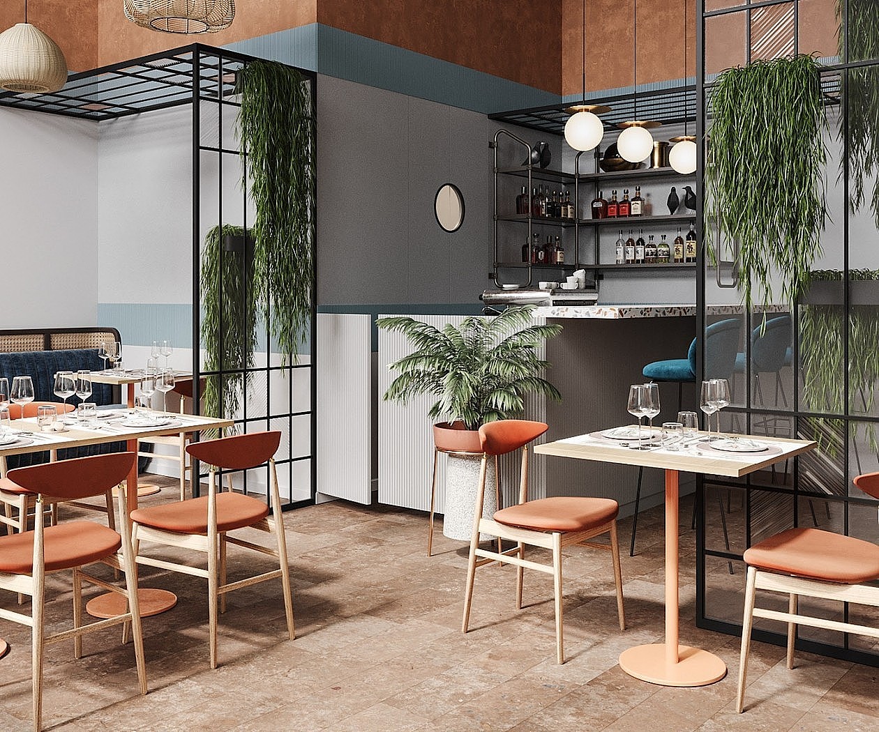 咖啡厅设计（图ZMjQxNTM2MTg4） - 家装设计 - 站酷设计师张美丽效果图原创素材 - 站酷ZCOOL