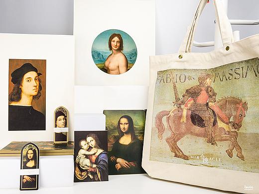 文艺复兴展周边文创产品摄影