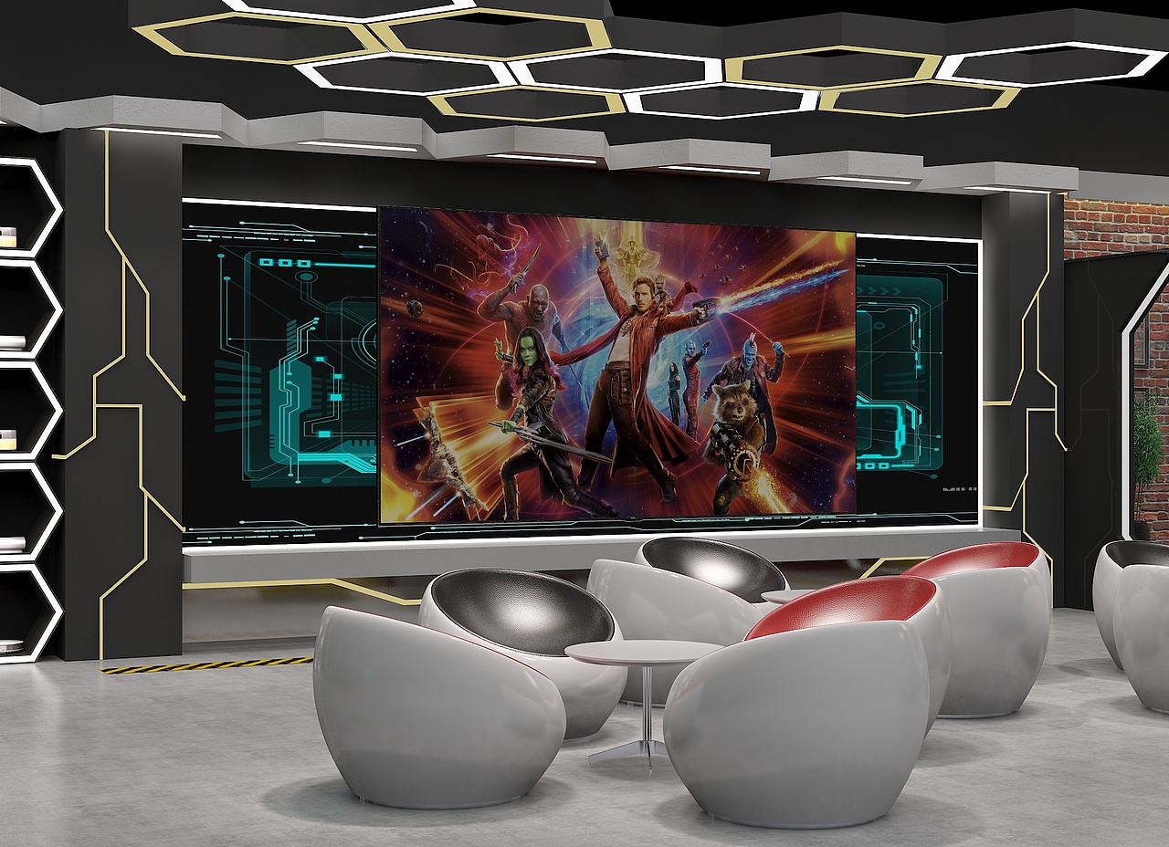 JMGO坚果激光电视零售空间初稿(电竞风格)