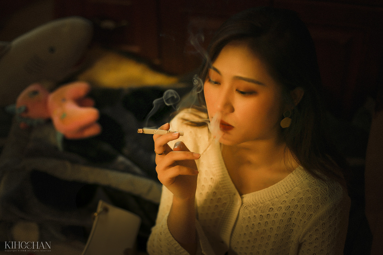 烟瘾少女 # 复古风