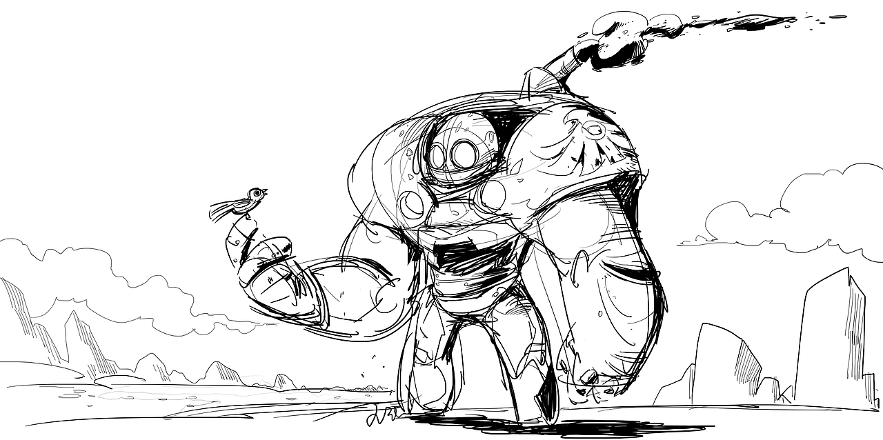 攒的一波新涂鸦一口气发上来！（图ZMTY5MjM4MzQw） - 概念设定 - 站酷设计师画画儿老王原创素材 - 站酷ZCOOL