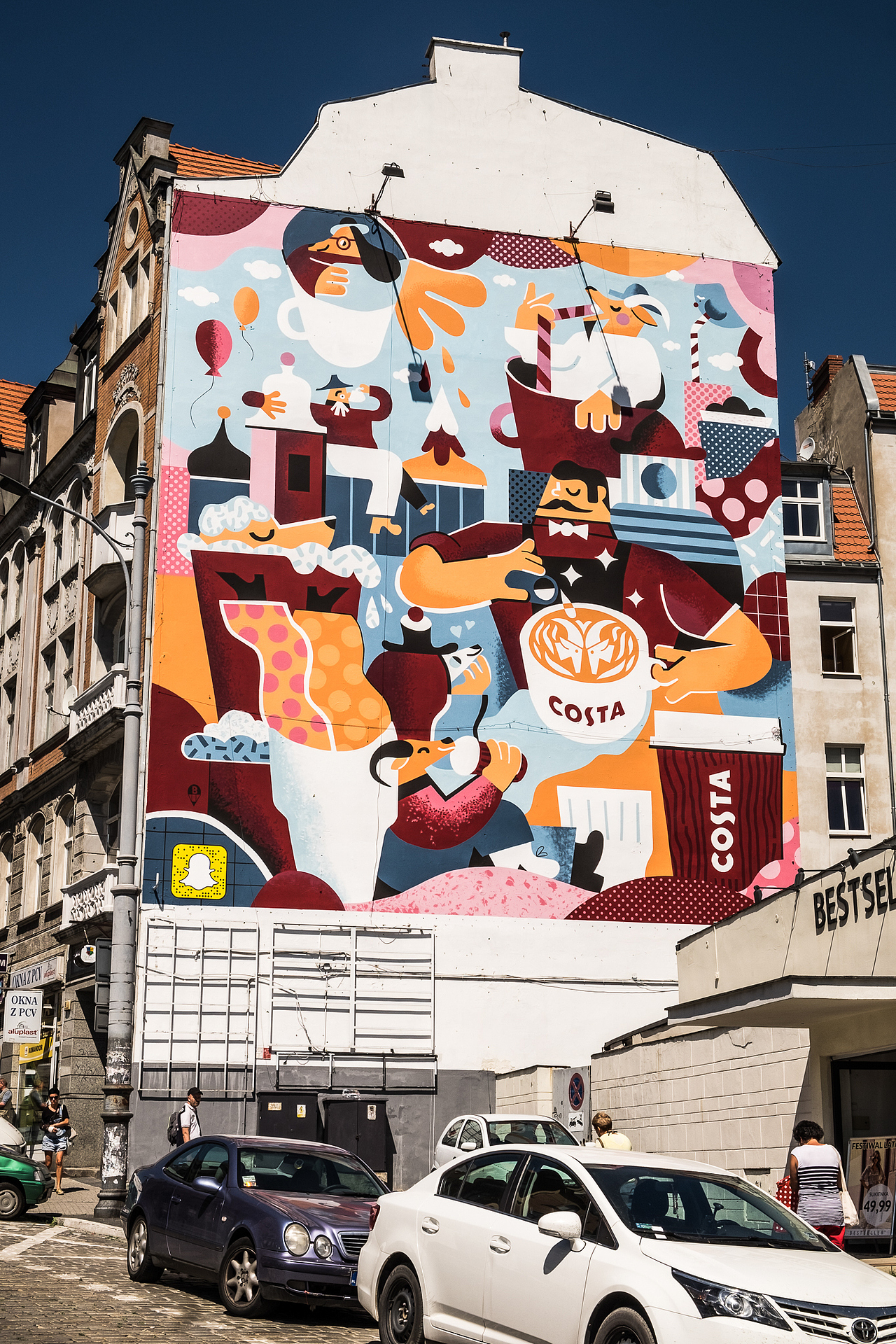 Karol Banach 为Costa咖啡打造视觉插画（图ZMTc0Njk2NTgw） - 商业插画 - 站酷设计师AG艺峰国际原创素材 - 站酷ZCOOL