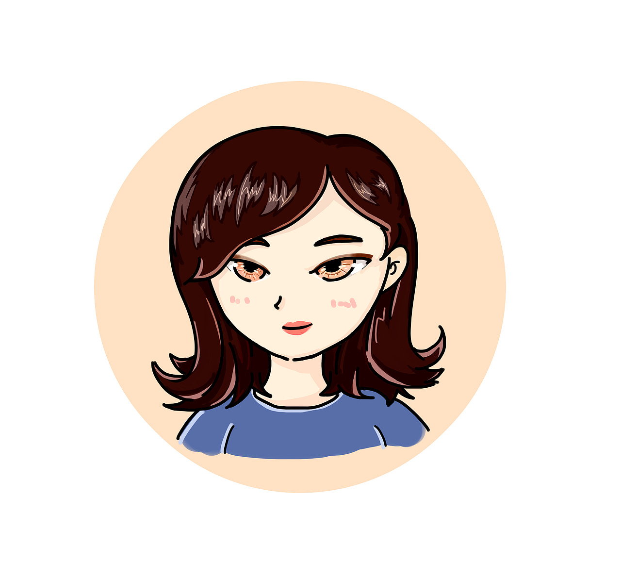 人物头像（图ZMTkwMzc0MzI0） - 艺术插画 - 站酷设计师小田姓田原创素材 - 站酷ZCOOL